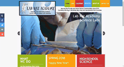 Desktop Screenshot of labratacademy.com